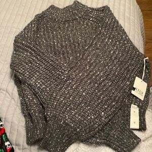 Gray Turtle Neck Sweater